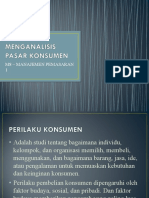 Menganalisis Pasar Konsumen