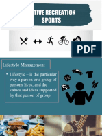 p.e. 10 Lesson 1 Active Recreation (Sports)