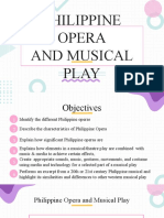 Music 10 Philippine Opera and Musical Play