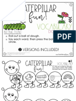 jd7_Caterpillar Fun! Vocabulary Dough Mat