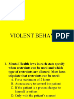 Violent Behavior