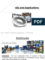 Lecture 1 - Introduction To Multimedia and Applications