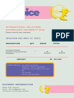 Invoice IRDUMUN (Rifki Saputra)