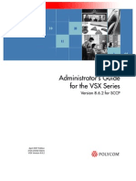 Vsx Series Admin Guide for SCCP v8.6.2
