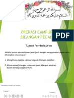 0PERASI CAMPURAN BILANGAN iPECAHAN