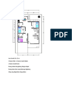 Luas tanah 10 x 15 m