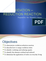 Oxidation - Reduction Reaction