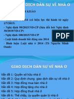 Bai Giang Môn Giao Dich Dan Su Ve Nha o (2019)