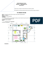 My Dream House: Performance Task Grade 7 - Mathematics Quarter 2