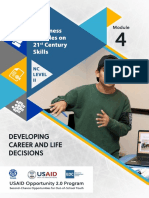 Module 4 - NC II - Developing Career and Life Decisions - HB - 2020.11.23