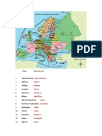 Χαρτης Ευρώπης