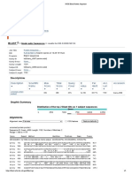 NCBI Blast Protein Sequence 4 5