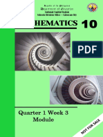 Mathematics: Quarter 1 Week 3