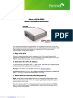 Sipura SPA-2000 Manual Configuration Instructions