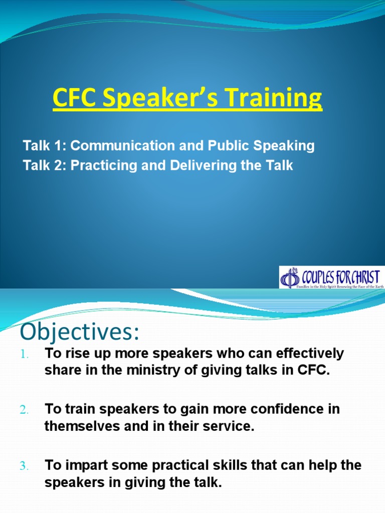 Training Effective Speakers A Comprehensive Guide to Developing Communication Skills and