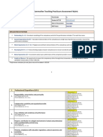 MCT-MST Summative Teaching Placement Assessment Rubric - Epc 4909 1 Asma