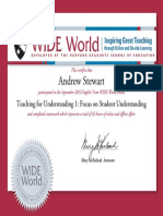 tfu certificate