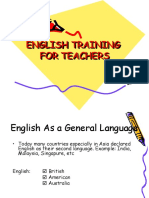 English Training For Teachers