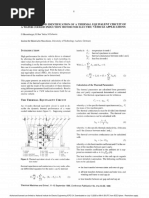 Calculation and Identification of A Thermal Equivalent Circuit of A Water Cooled Induction Motor For Ev App