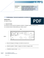 Activité Modélisation