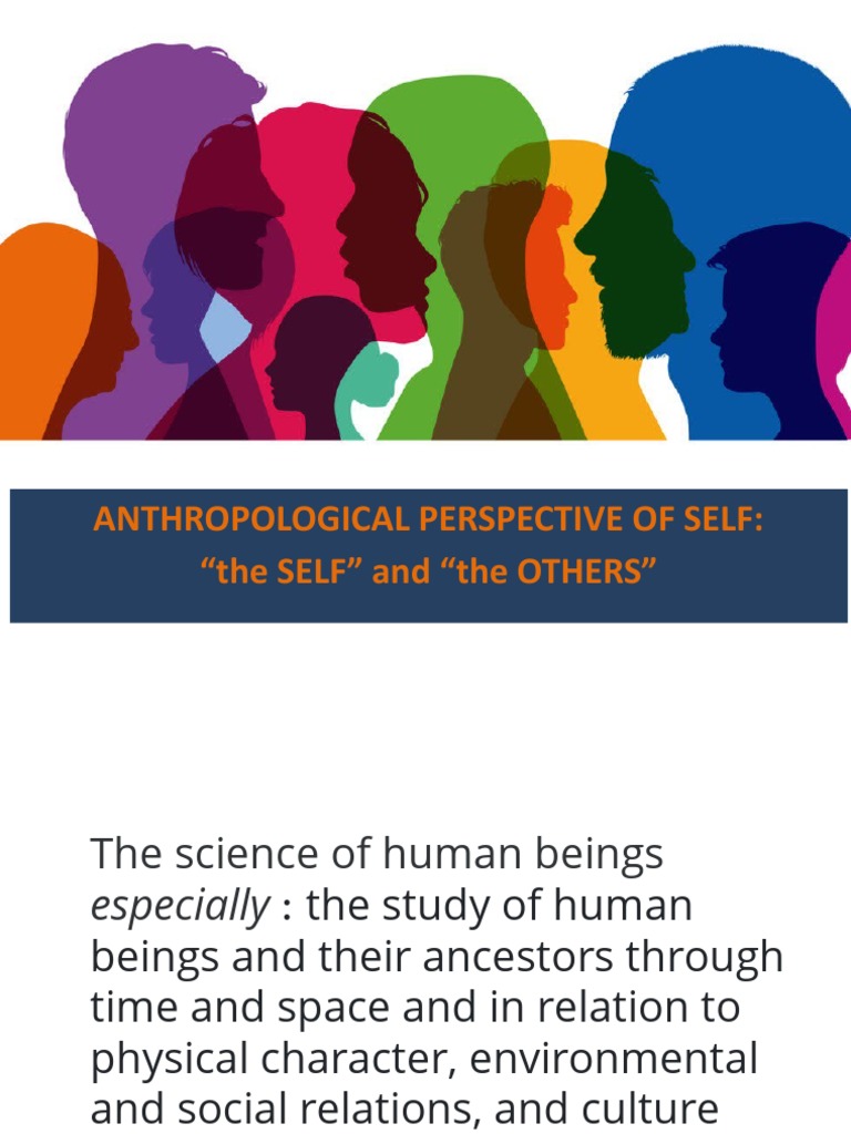 Anthropological Perspective of Self: 