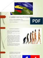 Cambio Social en Colombia