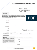 Formulaire de Don ASP Fondatrice Virement Bancaire 1