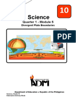 Science Grade 10-Quarter 1-Mod5-Divergentplate-Version3