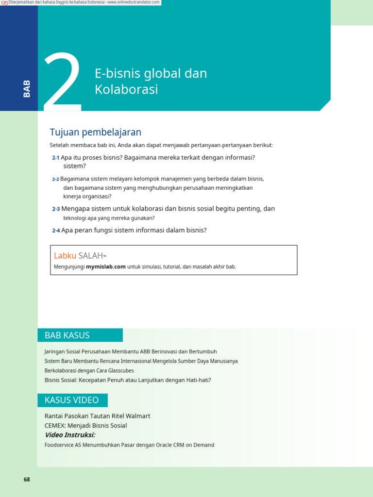 Bab 2 | PDF | Karier & Perkembangan | Bisnis