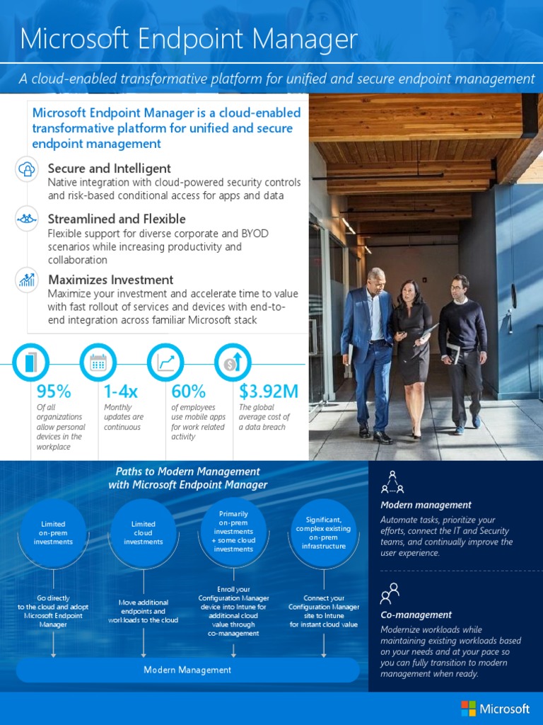 Modern Management with Microsoft Endpoint Manager | PDF | Cloud ...