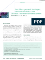 Nutrition Management Strategies For Nonalcoholic Fatty Liver Disease: Treatment and Prevention