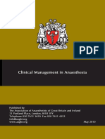 AAGBI10.03 Clinical Management in Anaesthesia