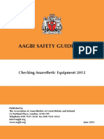 AAGBI12.06 Checking Anaesthetic Equipment