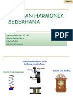 Getaran Harmonik Sederhana: Sapriesty Nainy Sari, ST., MT. Jurusan Teknik Elektro Fakultas Teknik Universitas Brawijaya