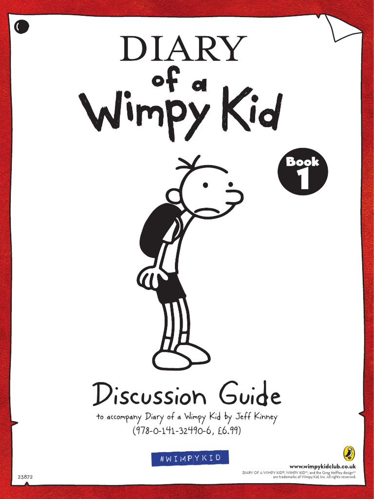 Diary of A Wimpy Kid - Discussion Guide | PDF | Fictional Diaries