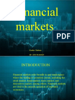 Financial Markets: Kashis Chakma ID-20IUT0360029