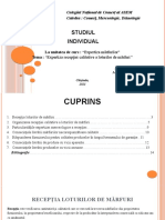 Studiul Individual La Expertiza Marfurilor