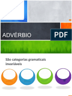 Advérbios: categorias gramaticais invariáveis