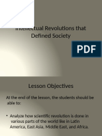 STS - WEEK 2 (Intellectual Revolutions That Defined Society)