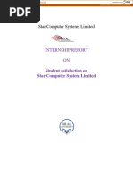 Star Computer Systems Limited: Internship Report ON