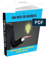 Livre 500 Idées de Projets