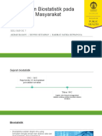 KELOMPOK 7 - PPT Pendekatan Biostatistik Pada Kesehatan Masyarakat