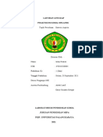 LAPORAN LENGKAP PRAKTIKUM KIMIA ORGANIK 1 Belum Fiks