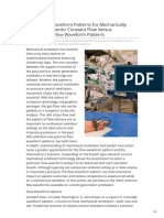 Rtmagazine.com-A Review of Waveform Patterns for Mechanically Ventilated Patients Constant Flow Versus Decelerating