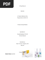 Drug Study - Baclofen