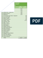 Acc 101 Project 1 Template and Start File - Marso, Christine Joy