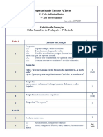 Critérios de Correção 1 - 2 Ficha de Portugues