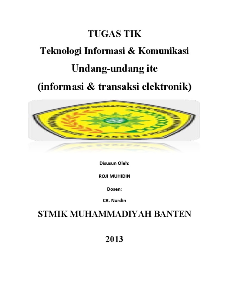 Permasalahan Undang-Undang ITE dalam Jual Beli Online: Antara Regulasi dan Realitas Digital