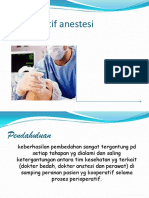 Perioperatif Anestesi