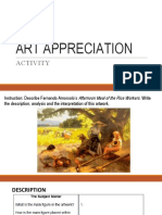 Art Appreciation Activity